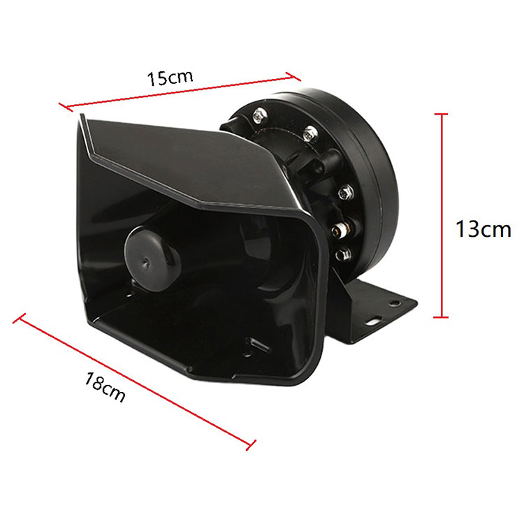 12V 200W Load Alarm Horn Speaker